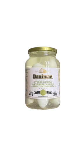 Ovos de Codorna em Conserva Vinho Branco Danimar 540g
