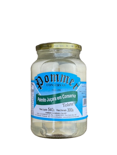 Palmito Juçara em Conserva Tolete Pommer 540g