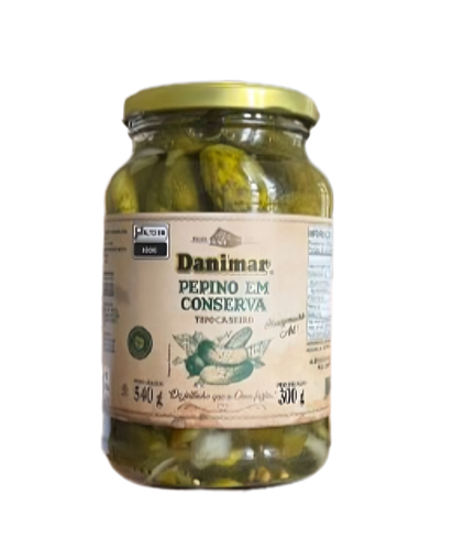 Pepino em Conserva Tipo Caseiro Danimar 540g
