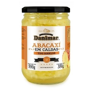 Abacaxi Rodelas em Calda Danimar 550g