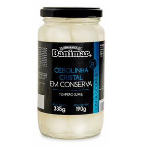 Cebolinha Cristal em Conserva Danimar 335g