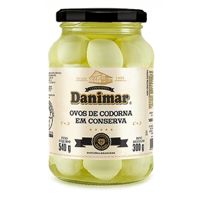 Ovos de Codorna em Conserva Danimar 540g