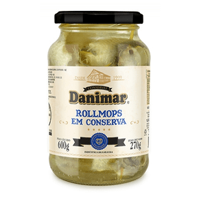 Rollmops em Conserva Danimar 600g
