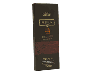 Tablete de Chocolate Amargo Nugali 70% 100g